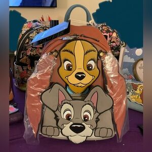 Disney Loungefly Lady & the Tramp Backpack